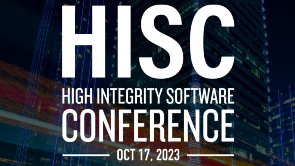 HISC Conference, 17 October 2023